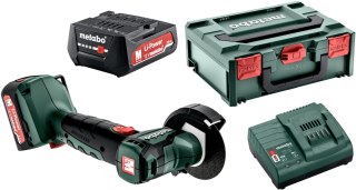 Akumulatorowa szlifierka kątowa Metabo PowerMaxx CC 12 BL 2x2Ah walizka ładowarka