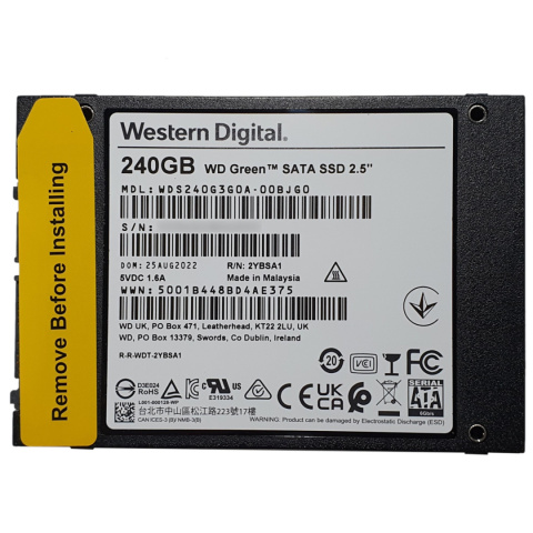 Dysk SSD WD Green 240GB 2,5"/7mm (545MB/s) WDS240G3G0A + ACRONIS TRUE IMAGE