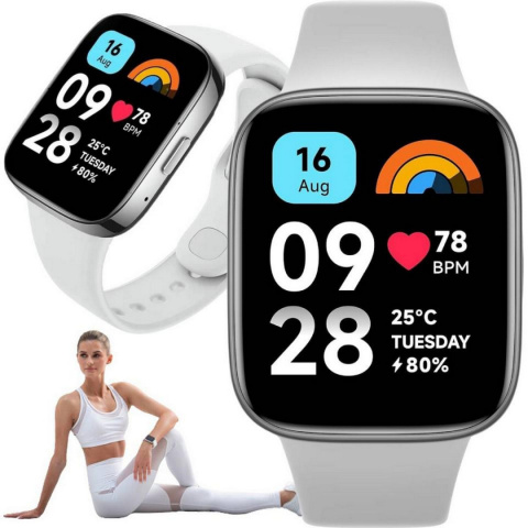 Smartwatch Xiaomi Redmi Watch 3 Active Szary