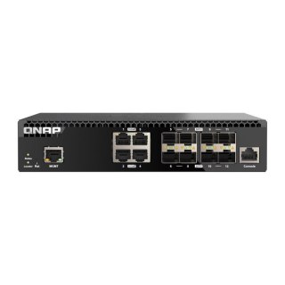 Switch zarządzalny QNAP QSW-M3212R-8S4T 4x 10GbE RJ45 8x 10GbE SFP+