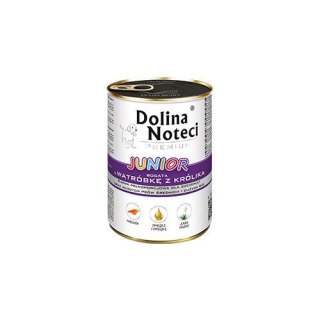 Dolina Noteci Junior bogata w wątróbkę z królika 400 g