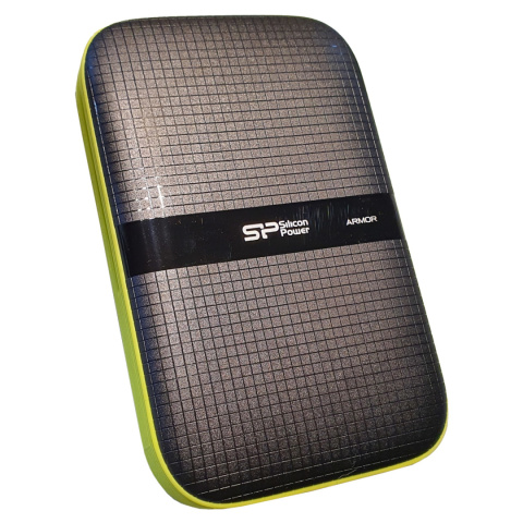 Dysk zewnętrzny Silicon Power Armor A60 1TB 2.5" USB 3.2 5400 obr/min Green-Black (SP010TBPHDA60S3K)