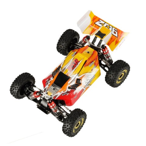 Samochód zdalnie sterowany na pilota RC WLToys 144010 Speed Racing 1:14 silnik bezszczotkowy 75km/h