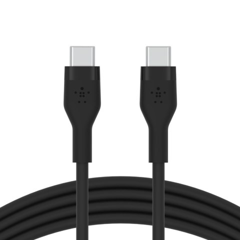 BELKIN KABEL USB-C - USB-C 2.0 SILICONE 2M CZARNY