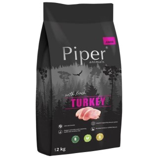 DOLINA NOTECI Piper Junior z indykiem 12kg