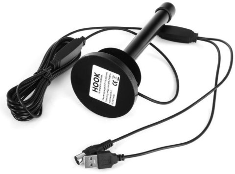 Antena magnetyczna DVB-T2 Spacetronik Hook TV USB 30dB Double Power