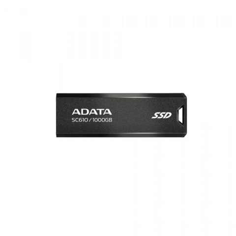 Dysk SSD Adata zewnętrzny SC610 1000 GB USB3.2A Gen2 czarny