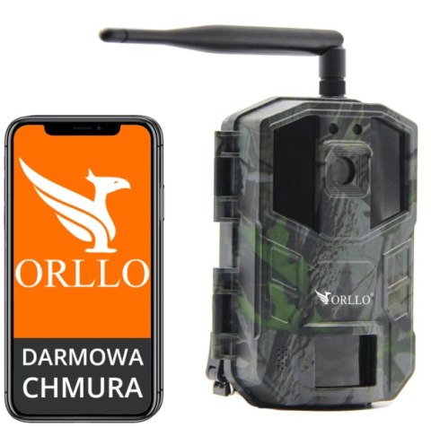 Fotopułapka GSM ORLLO Huntercam 3 + KARTA PAMIĘCI microSD GOODRAM CL10 64GB