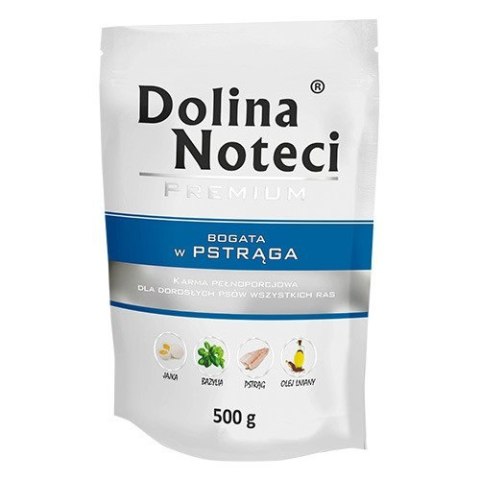 Dolina Noteci Premium bogata w pstrąga saszetka 10 x 500 g