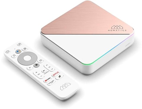 Homatics Box R 4K Plus Android 11 WiFi 2,4 GHz+5 GHz | 4GB RAM | 32GB ROM + dekoder DVB-T2 H.265