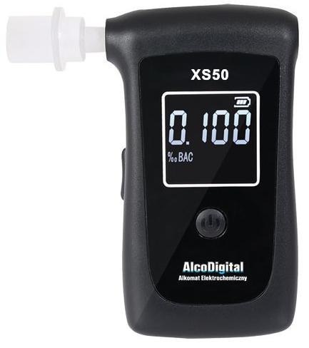 Alkomat AlcoDigital XS50, ustniki, 2 lata gwarancji