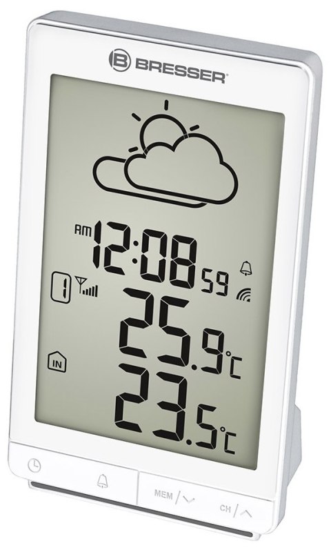 Stacja meteorologiczna Bresser TemeoTrend STX RC, czarna