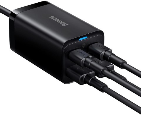 ŁADOWARKA SIECIOWA Baseus GaN 3 Pro Desktop Charger CCGP040101 65W 2x USB-A 2x USB-C PD 3.0 QC 4.0