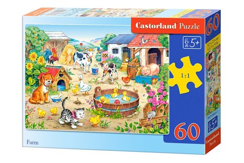 CASTORLAND Puzzle 60el. Farm - Farma