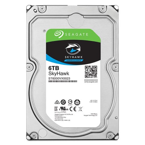 Dysk HDD Seagate SkyHawk ST6000VX009 6TB RECERTYFIKOWANY