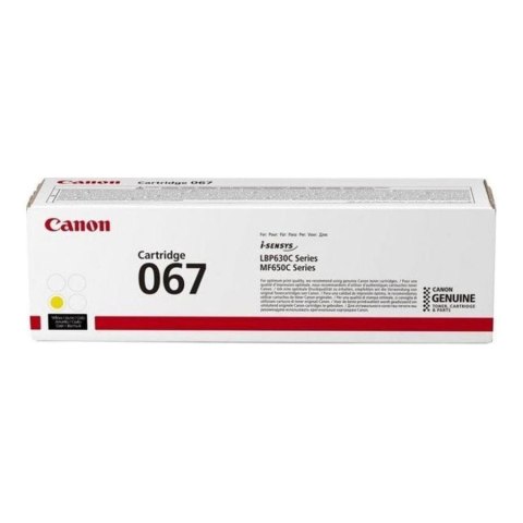 Toner Canon CRG-067Y Yellow