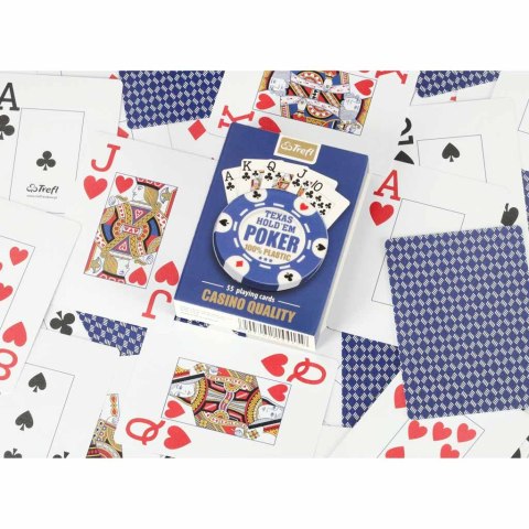 MUDUKO Poker 100% plastik karty do gry