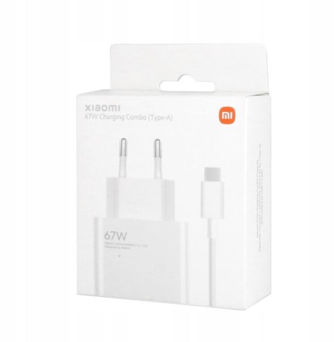 Ładowarka Sieciowa Xiaomi Mi 67W Wall Charger Type-A PD3.0 QC3.0