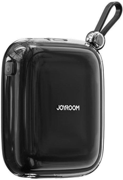 POWERBANK Joyroom Jelly Series JR-L002 10000mAh 22.5W PD QC Z KABLEM 1x USB-A 1x USB-C CZARNY