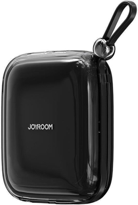 POWERBANK Joyroom Jelly Series JR-L002 10000mAh 22.5W PD QC Z KABLEM 1x USB-A 1x USB-C CZARNY