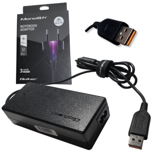 Qoltec Zasilacz do Lenovo 65W | 20V | 3.25A | YogaProPlug | +kabel zasilający