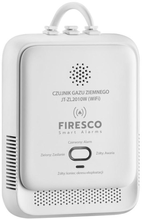 Czujnik gazu ziemnego Firesco JT-ZL2010W z WiFi alikacja Tuya