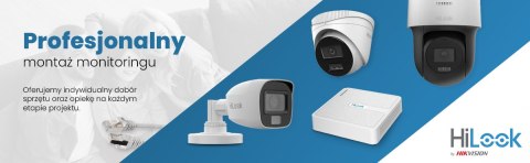 Zestaw monitoringu Hilook by Hikvision 6 kamer IPCAM-B4-30DL 4MPx