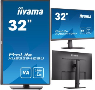 Monitor LED IIYAMA XUB3294QSU-B1 HDMI DisplayPort USB