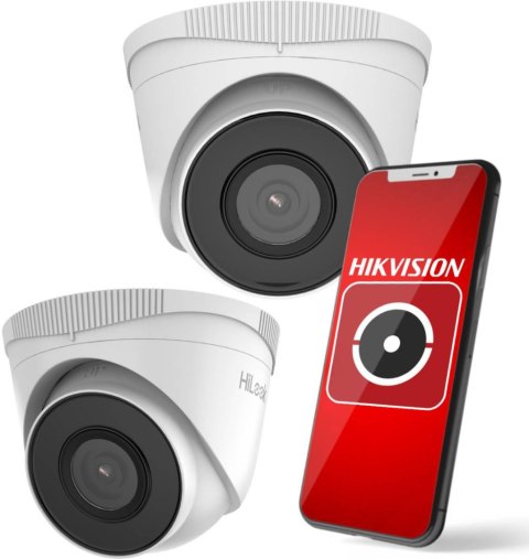 Zestaw monitoringu Hilook by Hikvision 2 kamer IP IPCAM-T2 1TB dysk