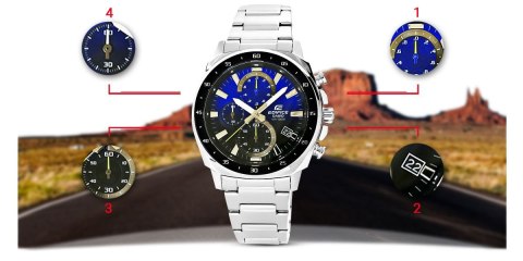 Zegarek Męski CASIO EDIFICE EFV-600D-2AVUEF 10 BAR