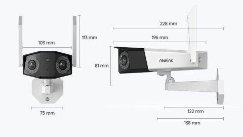 Kamera IP Reolink DUO 2 LTE 6MPx