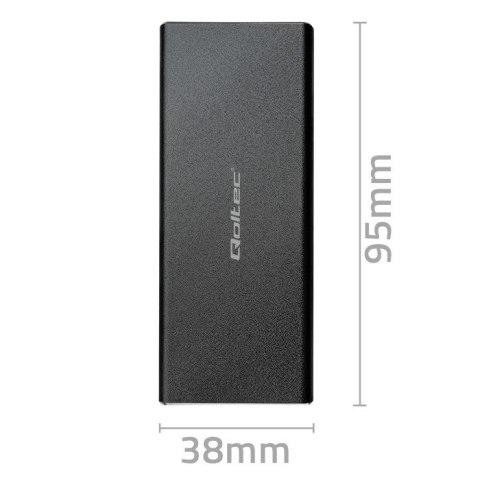 Qoltec Stacja dokująca dysków SSD M.2 SATA | NGFF | USB 3.0