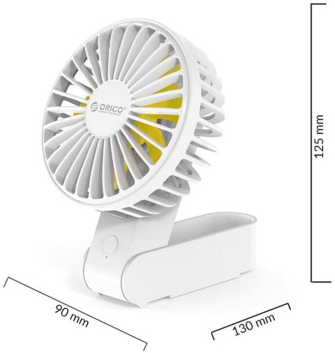 Wentylator przenośny Orico GXZ-F833 USB-C biały