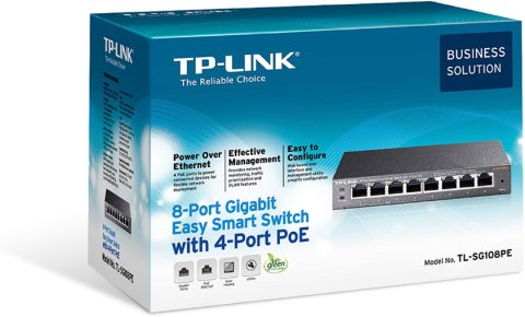 SWITCH TP-LINK TL-SG108PE