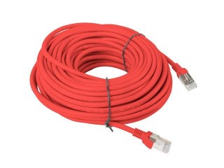 LANBERG PATCHCORD UTP KAT.5E 30M CZERWONY (FLUKE PASSED) PCU5-10CC-3000-R