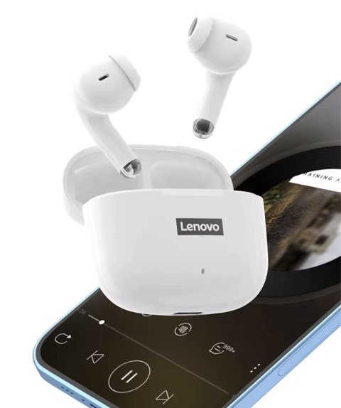 Słuchawki bezprzewodowe douszne Lenovo Thinkplus LivePods LP40 Białe