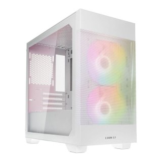 Obudowa Lian Li LANCOOL 205M MESH SNOW Micro-ATX bez zasilacza z oknem biała