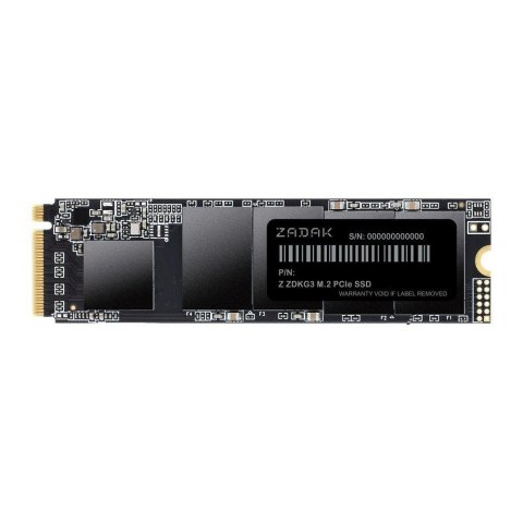 Dysk SSD Apacer ZADAK ZDKG3 1TB M.2 PCIe NVMe Gen3x4 2280 (3000/2000 MB/s) 3D NAND