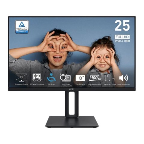 Monitor MSI 24,5" PRO MP251P HDMI VGA głośniki 2x2W