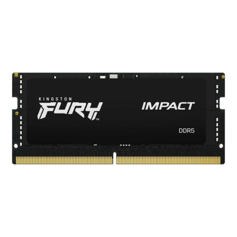 Pamięć SODIMM DDR5 Kingston Fury Impact 16GB (1x16GB) 5600MHz CL40 1,1V