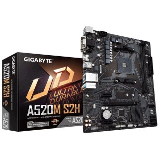 Płyta Gigabyte A520M S2H (rev. 1.0)/AMD A520M/DDR4/SATA3/M.2/USB3.0/PCIe3.0/AM4/mATX