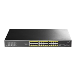 Switch niezarządzalny Cudy GS1028PS2 24x10/100/1000Mbps PoE+ 300W, 2xSFP