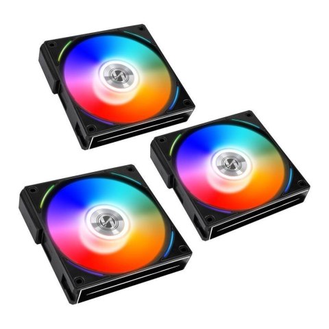 Wentylator Lian Li UNI FAN AL120 RGB PWM 120mm czarny Triple Pack incl. Controller