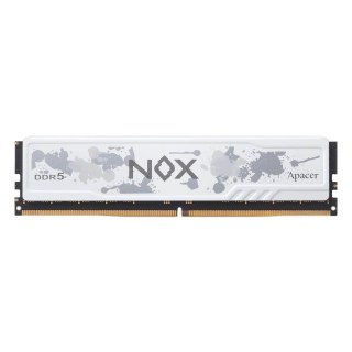 Pamięć DDR5 Apacer NOX 8GB (1x8GB) 5200MHz CL40 1,25V Biała