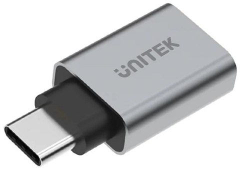 Unitek Y-A025CGY adapter USB TypC do USB (F) ALU