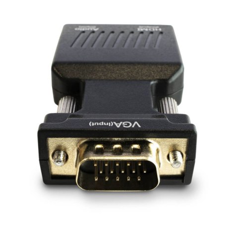 Adapter SAVIO CL-145 VGA - HDMI + Audio