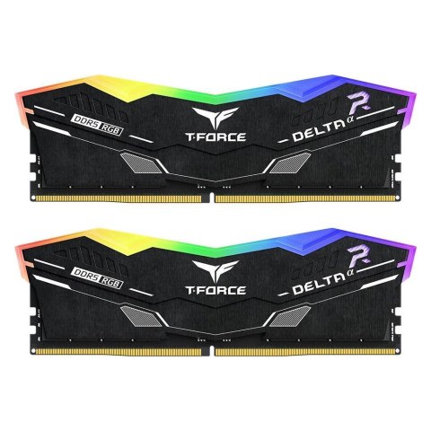 Pamięć DDR5 Team Group T-FORCE DELTA Alpha RGB 32GB (2x16GB) 6000MHz CL38 1,25V Czarna