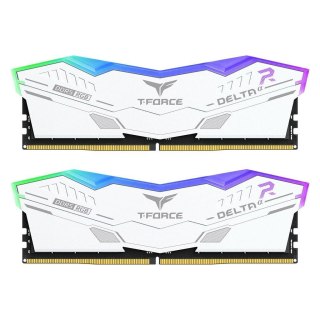 Pamięć DDR5 Team Group T-FORCE DELTA Alpha RGB 32GB (2x16GB) 600MHz CL38 1,25V Biała