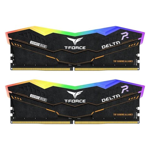 Pamięć DDR5 Team Group T-FORCE DELTA TUF RGB 32GB (2x16GB) 6000MHz CL38 1,25V