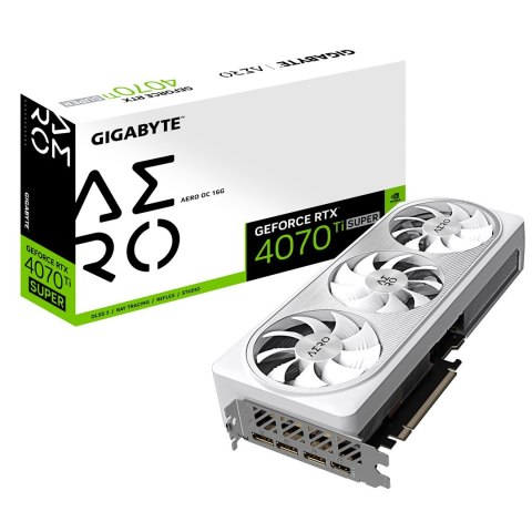 Karta graficzna Gigabyte GeForce RTX 4070 Ti SUPER AERO OC 16GB